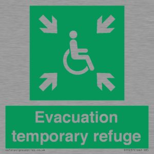 Evacuation temporary refuge